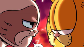 Feline irritability reaches new heights with Garfield-Grumpy Cat crossover